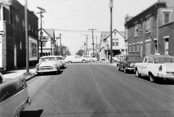 East End Drugs, E. Third St. 1957